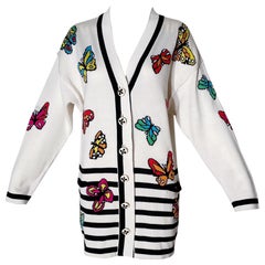 Escada Butterfly Cardigan