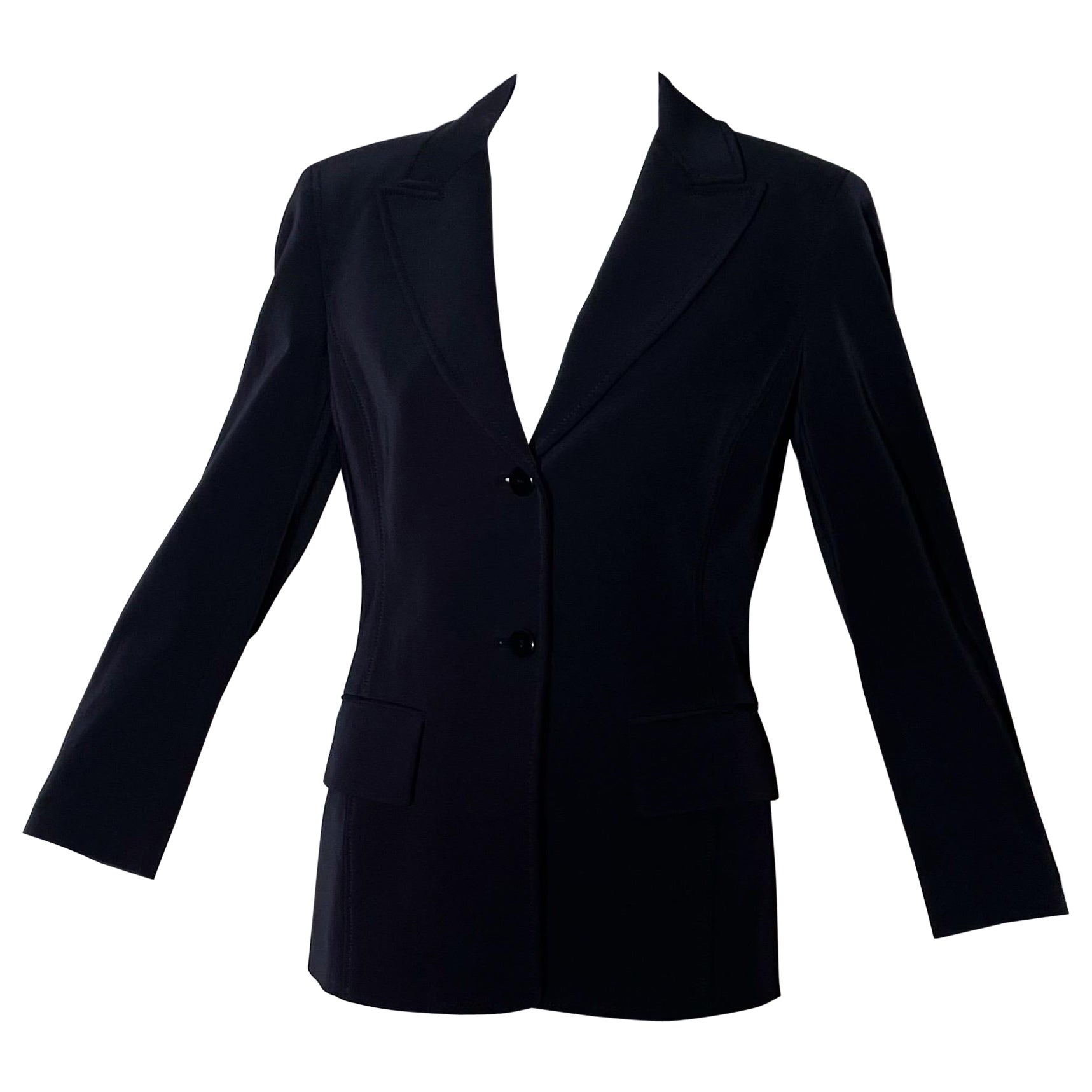 Blazer in neoprene di Emanuel Ungaro