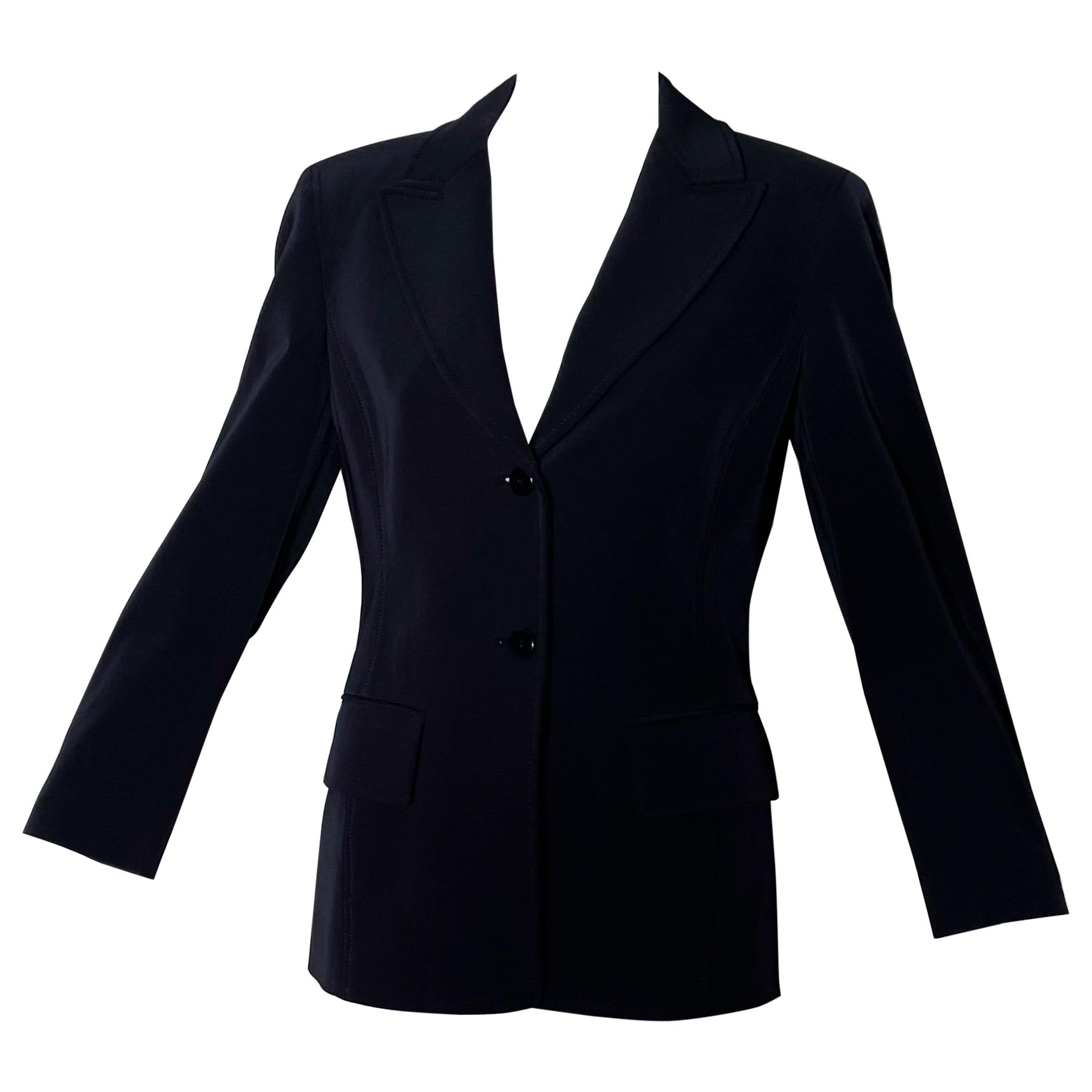 Emanuel Ungaro Neoprene Blazer For Sale