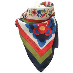 1980 Roberta di Camerino Multicolour scarf