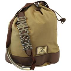 Moschino Vintage Bag in Nylon and Leather