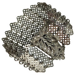 Antique Victorian French Cut Steel Bracelet