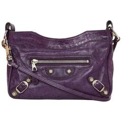 Balenciaga Purple Giant 12 Classic Hip Crossbody Bag