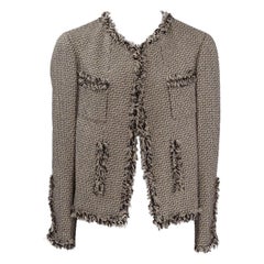 Chanel Laufsteg-Jacke aus Metallic-Tweed, Frühjahr-Sommer 2007