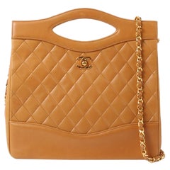 Camel Chanel Bag - 14 For Sale on 1stDibs