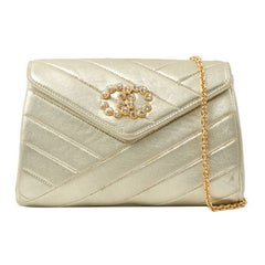 Chanel Stitch by Stitch Bijoux Cc Mark Borsa a catena Oro