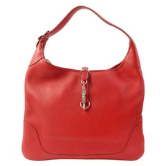 Hermes 2002 Made Trim 38 Rouge Top Handle Bag Vif