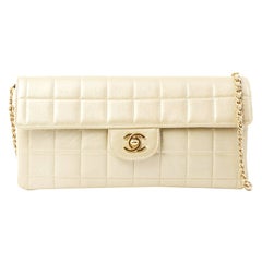 Chanel east west chocolate bar shoulder bag – Phivo-luxe-vintage