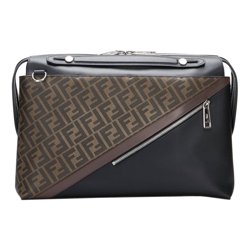 Fendi Zucca By the Way Briefcase For Sale at 1stDibs