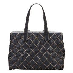 Chanel CC Wild Stitch Tote Tote Bag