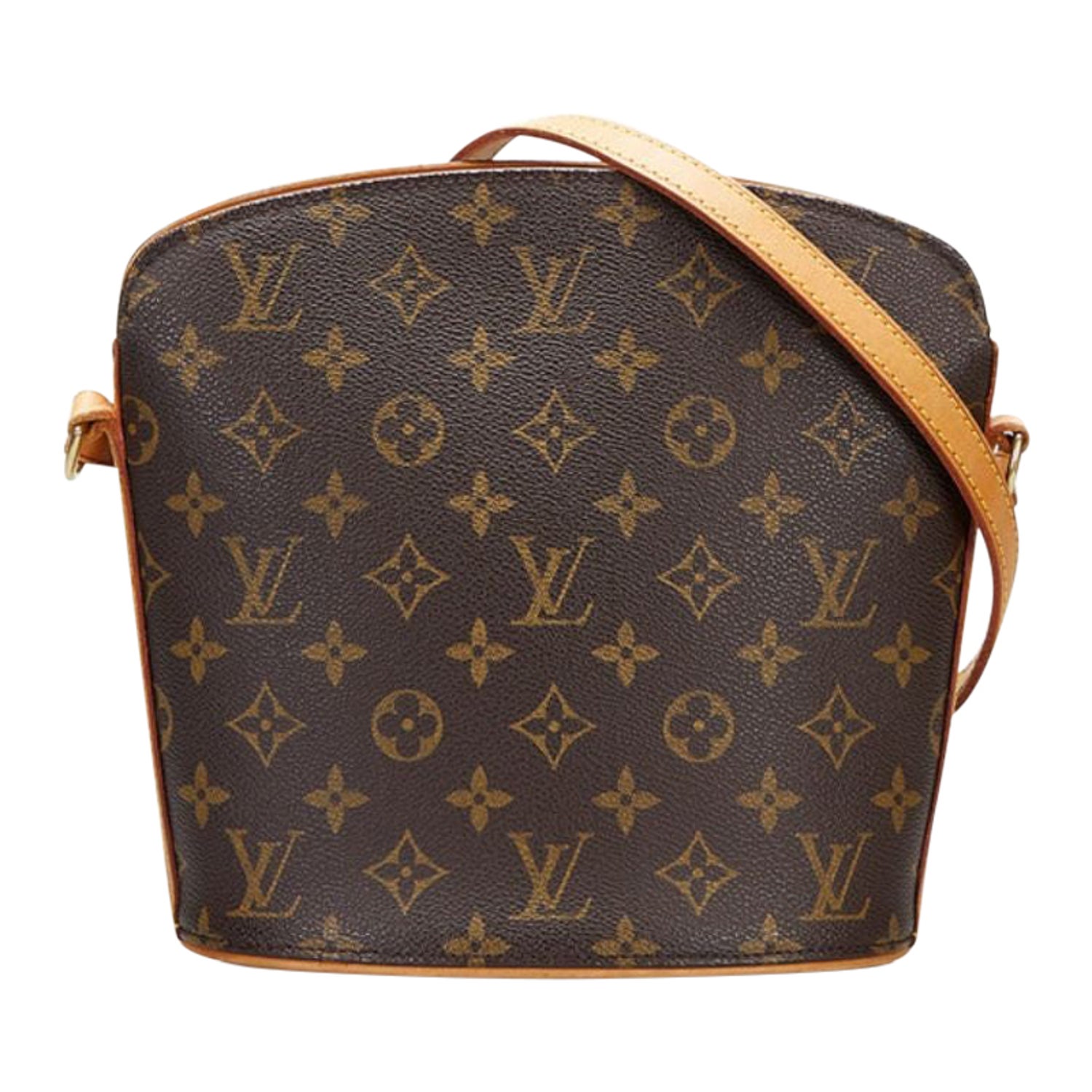 Sold at Auction: Louis Vuitton Drouot Cross Body Monogram Bag