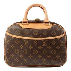 Louis Vuitton 2006 Made Canvas Monogram Trouville Brown Bag