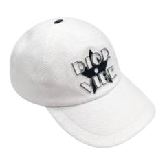 Dior White D-Player Vibe Baseball Cap - Size 56