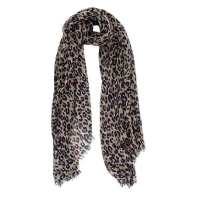 Louis Vuitton x Stephen Sprouse Leopard Print Cashmere Scarf For Sale