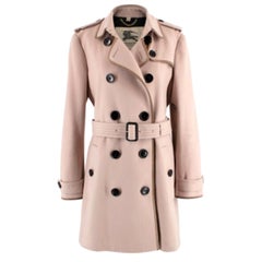 Burberry Wool & Cashmere Double Breasted Coat