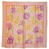 Pañuelo de seda floral multicolor Adrienne Vittadini