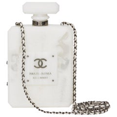 Chanel Bottle Bag - 16 For Sale on 1stDibs  chanel no 5 bag, chanel bottle  holder, chanel no 5 bottle bag