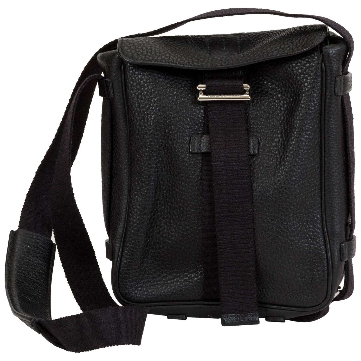 Hermès Black Clemence Men&#39;s Shoulder Bag For Sale at 1stdibs
