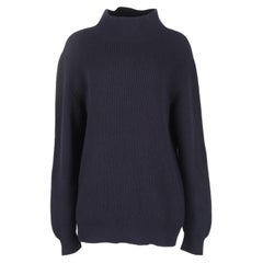 Loro Piana Herrenpullover aus geripptem Kaschmir It 54 Uk/us Kommode 44