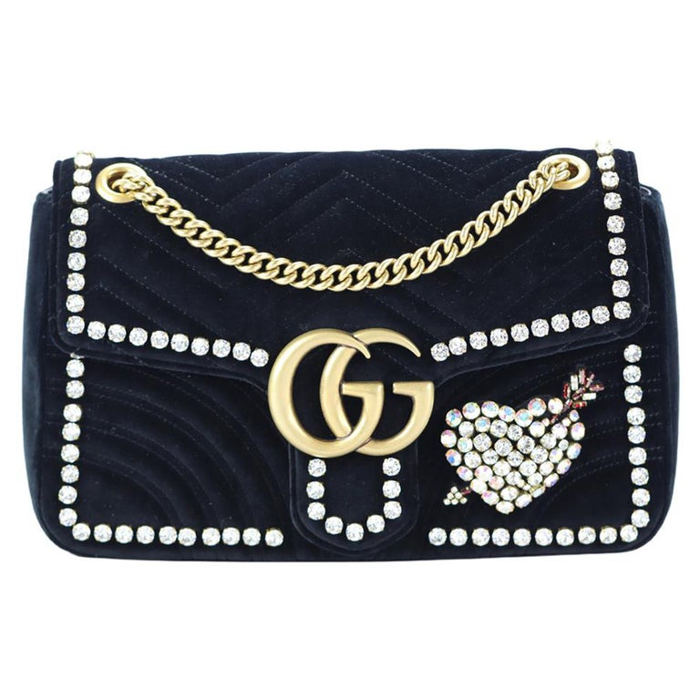 Gucci Pre-Owned Marmont Double G Shoulder Bag - Farfetch