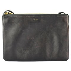 Celine Trio Leather Shoulder Bag