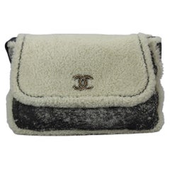 Chanel Shearling Bag - 34 For Sale on 1stDibs  chanel sheepskin bag, sheepskin  chanel bag, shearling bag chanel
