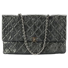 Chanel Top Flap Leather Shoulder Bag - 196 For Sale on 1stDibs