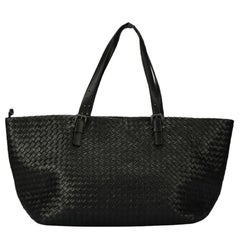 Bottega Veneta Große Intrecciato Leder-Tragetasche