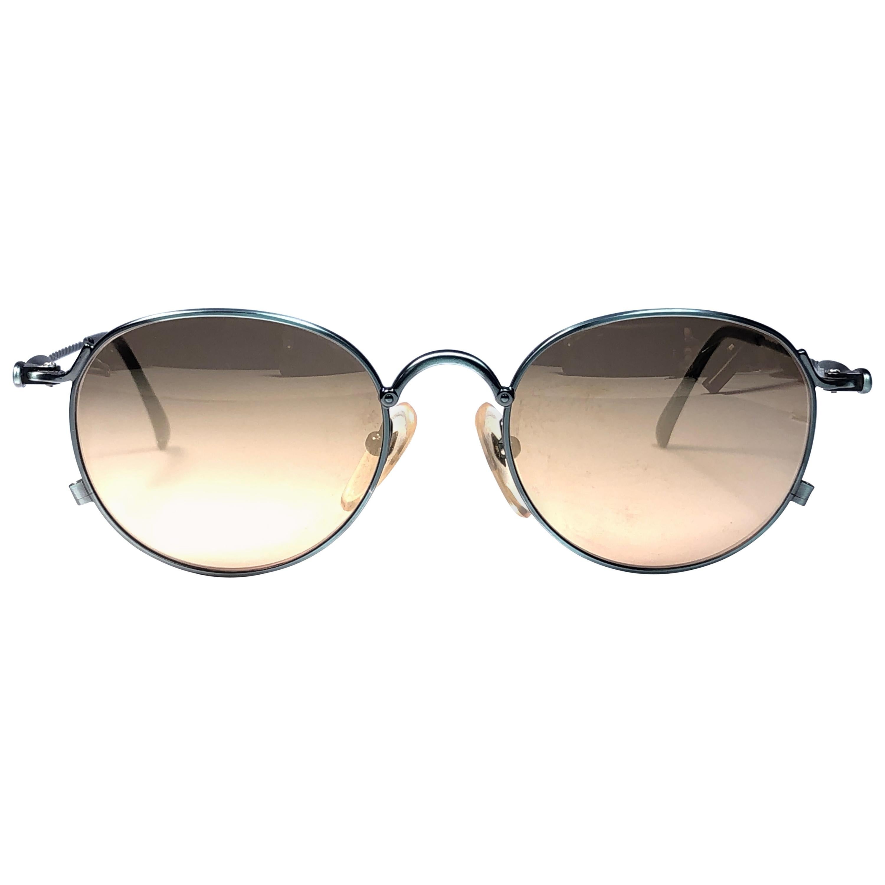 Neu Jean Paul Gaultier Junior 55 2172 Sonnenbrille 1990er Jahre Hergestellt in Japan  im Angebot