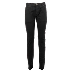 Balmain - 6-Pockets Jeans SLIM with Logo Texture Black 30