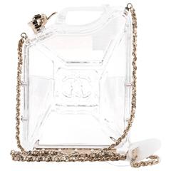 Chanel Dubaï By Night - Minaudière à gaz en plexiglas transparent