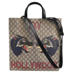 Gucci wolf monogram XXV Hollywood shoulder bag