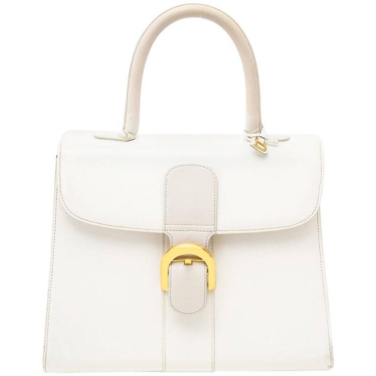 Delvaux Brillant Top Handle Bag Leather Mini at 1stDibs
