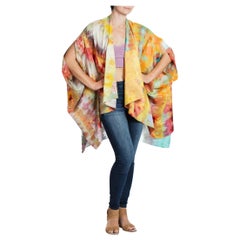 Morphew Collection Yellow & Pink Silk Ice Dyed Cocoon