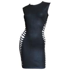 Vintage Alexander McQueen Slashed Sides Dress