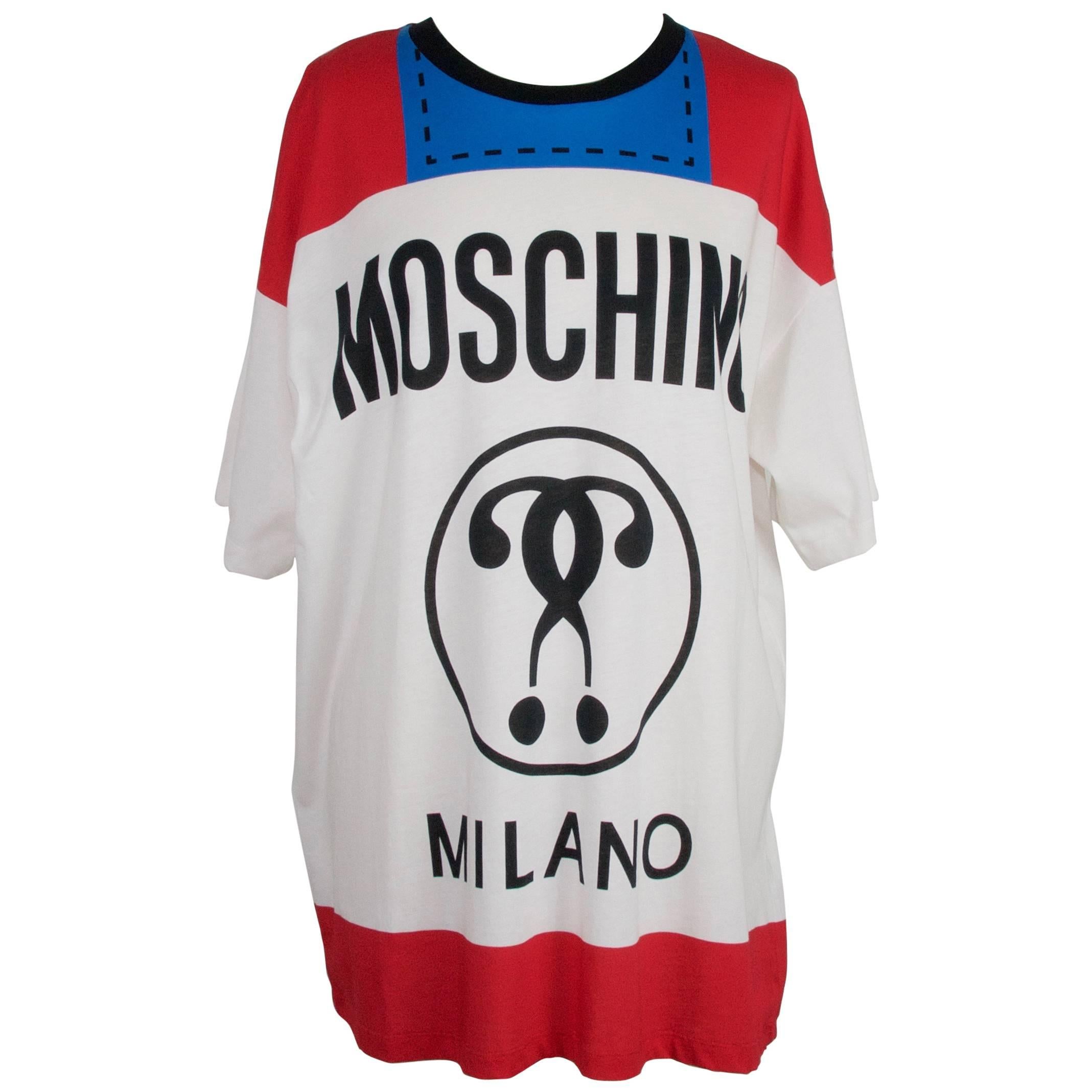 Moschino Multicoloured Cotton-Jersey