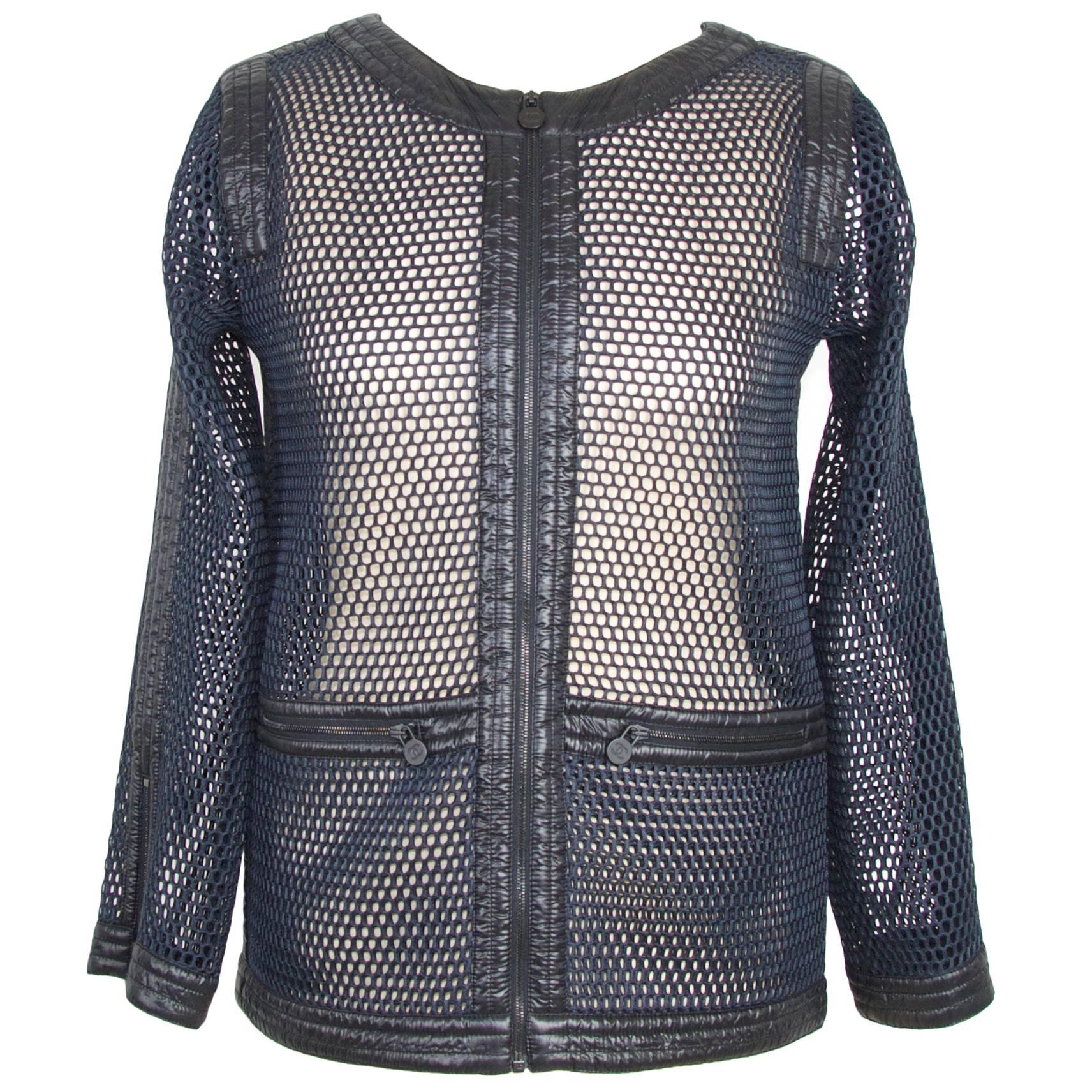 Chanel Jacket Mesh For Sale