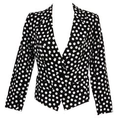 Yves Saint Laurent polka-dot jacket 