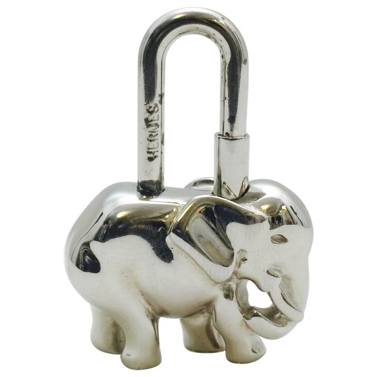 hermes elephant charm