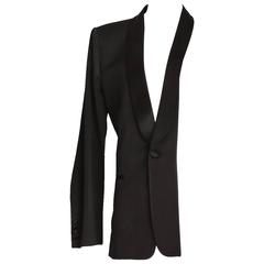 Martin Margiela Black Deconstructed Tuxedo Jacket
