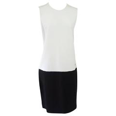 Gucci Black & White Sleeveless Shift Dress - XL - NWT