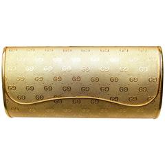 Gucci Opulent Gilt Metal Evening Clutch Bag c 1970s