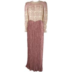 Mary McFadden Couture Evening Gown - Fortuny 10