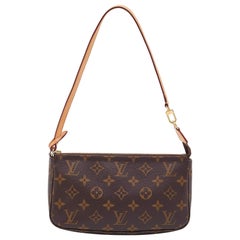 Louis Vuitton Monogrammierte Segeltuch-Pochette-Accessoires