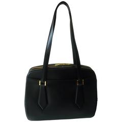 1999 Louis Vuitton Voltaire Black Epi Leather Shoulder Bag CA0929 (feb.99)