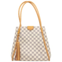 Louis Vuitton Damier Azure Propriano Braided Shoulder Tote Bag, Frankreich 2018.