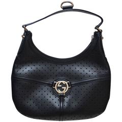 Gucci Shoulder Handbag  Leather  Mint