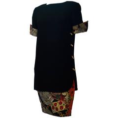 80s Bill Blass Shift Dress 10
