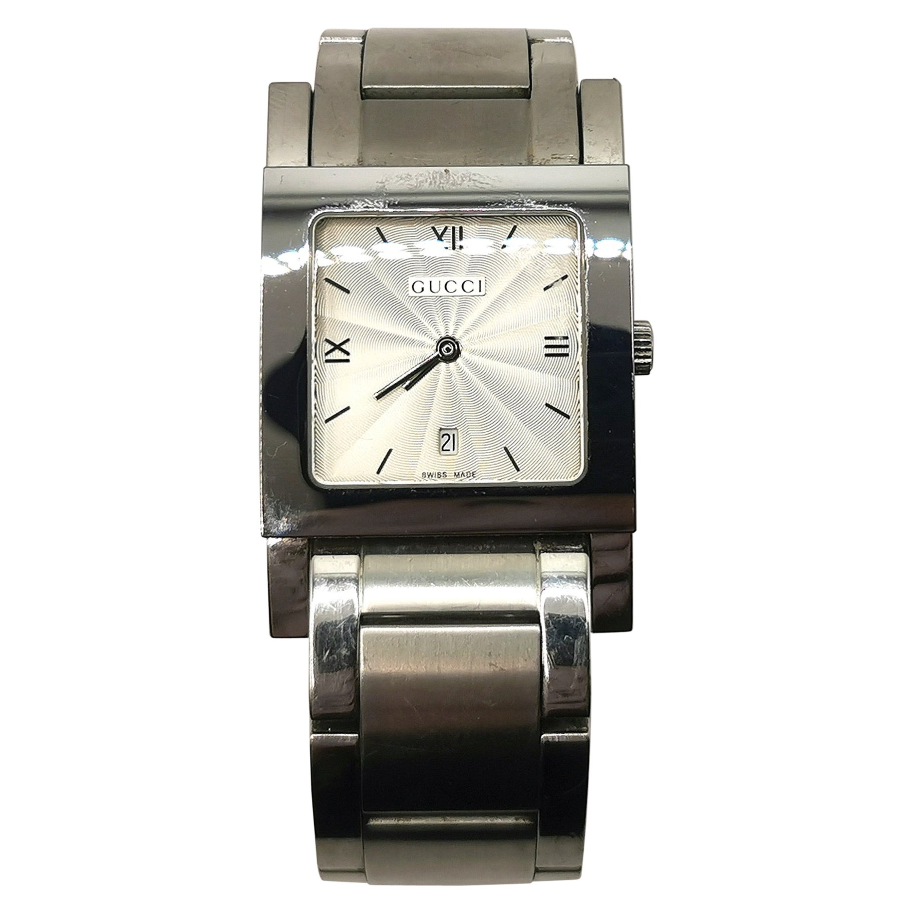 Gucci 7900M.1 stainless steel wristwatch 