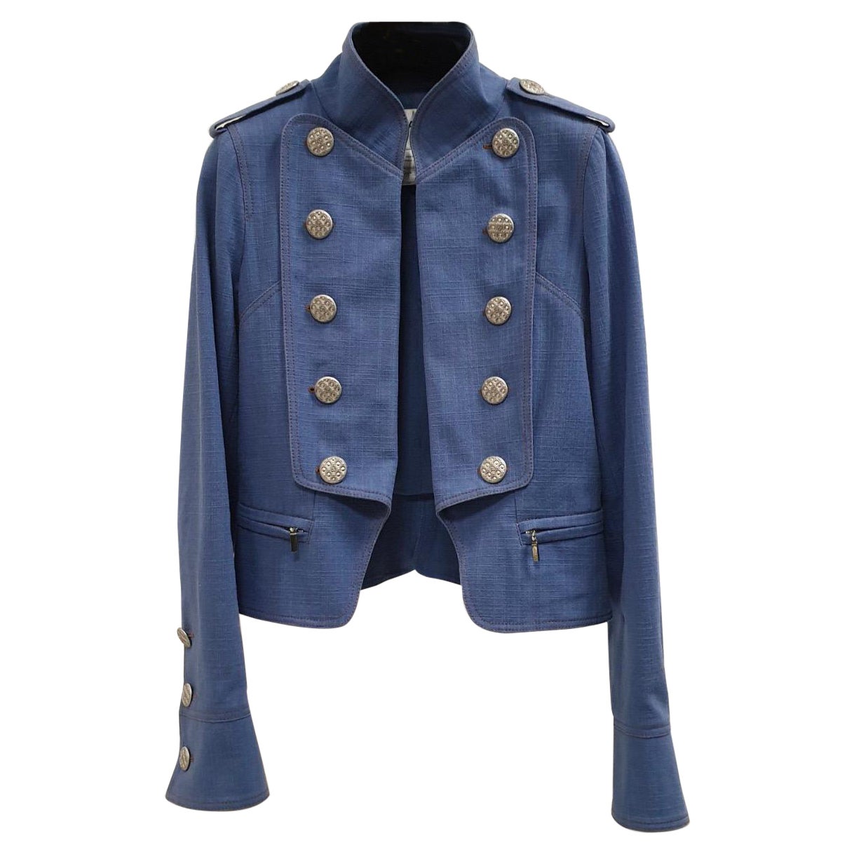 CHANEL Paris-Versailles Blue Jacket